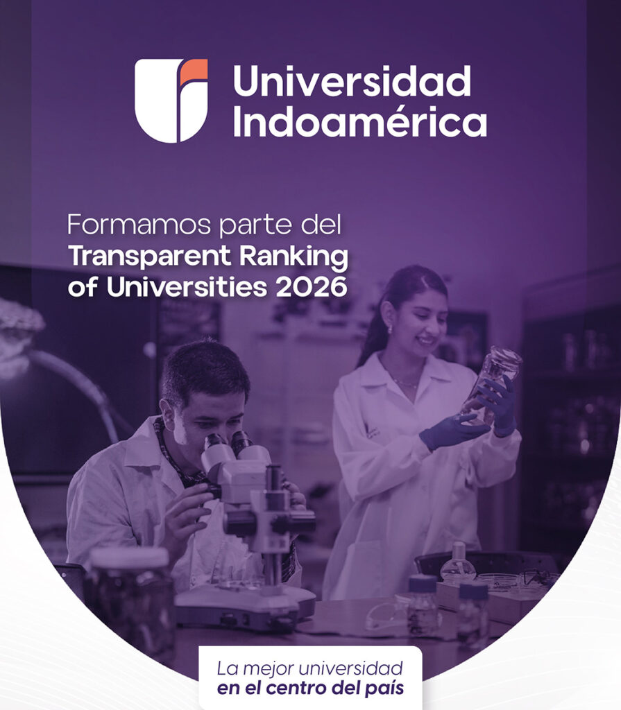 La Universidad Indoamérica figura en el Transparent Ranking of Universities 2026
