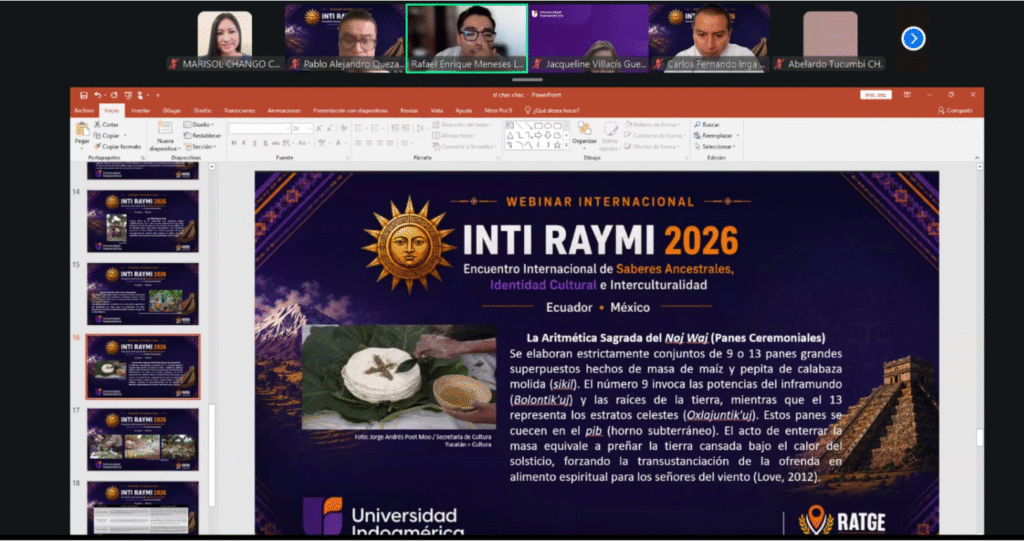 Encuentro Internacional de Saberes Ancestrales, Identidad Cultural e Interculturalidad