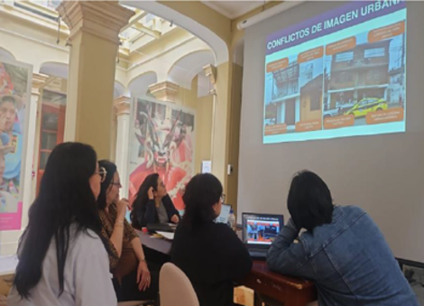 Exposición de Diagnostico Integral de Parroquia Nono en Instituto Metropolitano de Patrimonio